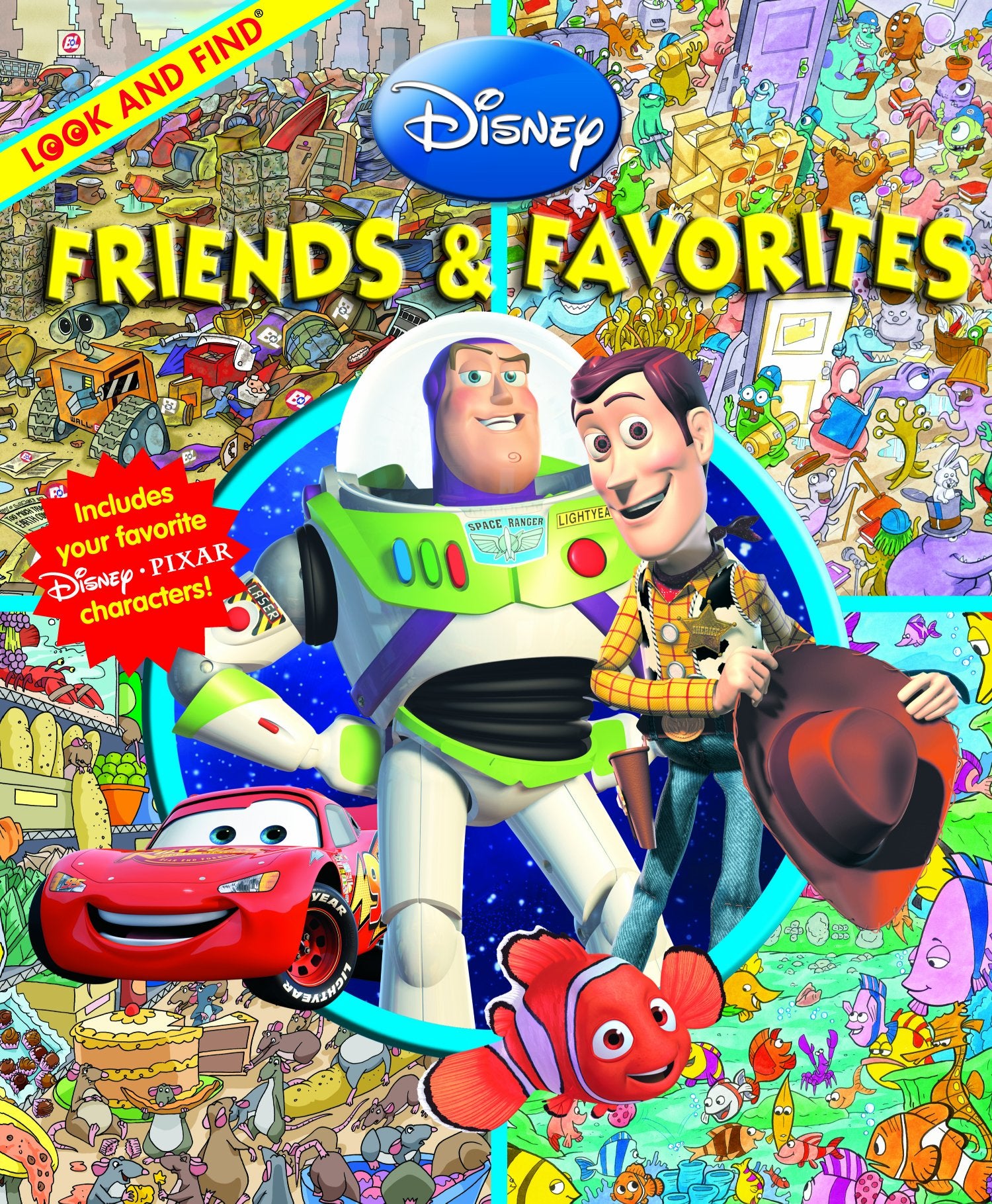 Look and Find: Disney Friends & Favorites,New