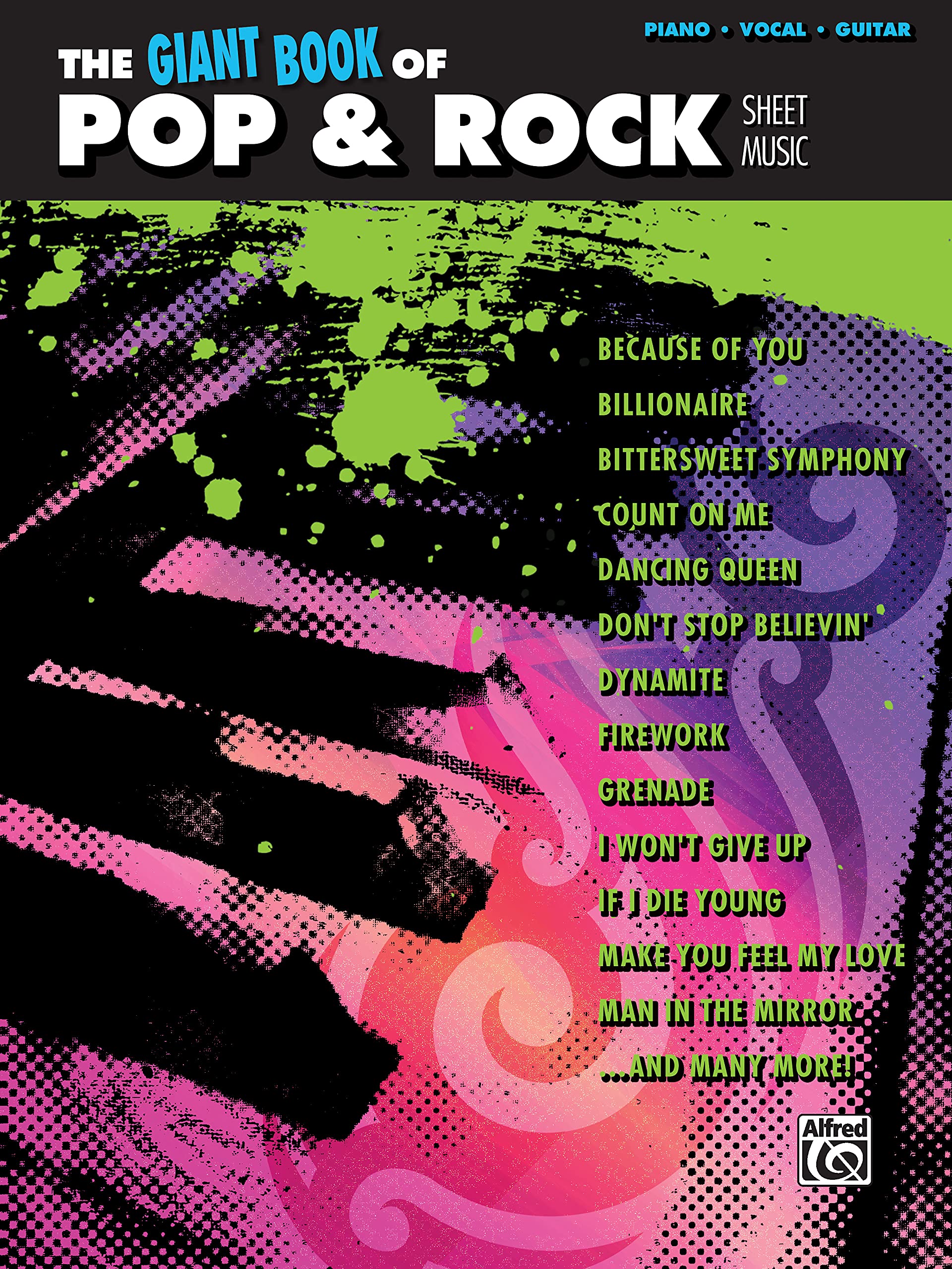 The Giant Pop & Rock Piano Sheet Music Collection: Piano/Vocal/Guitar (The Giant Book Of Sheet Music),Used