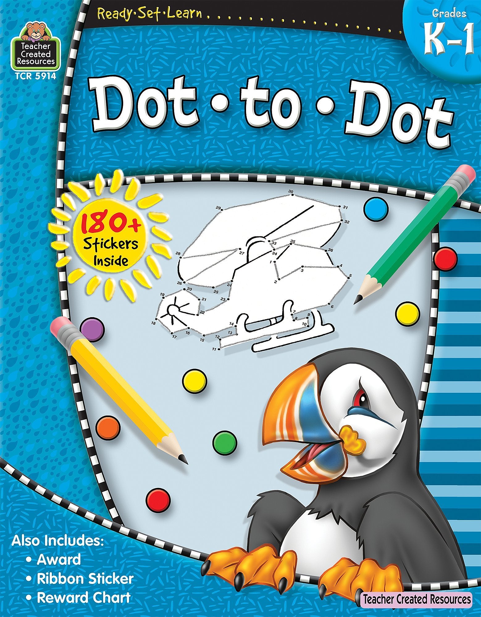 Dot to Dot Grades K1 (Ready Set Learn),New