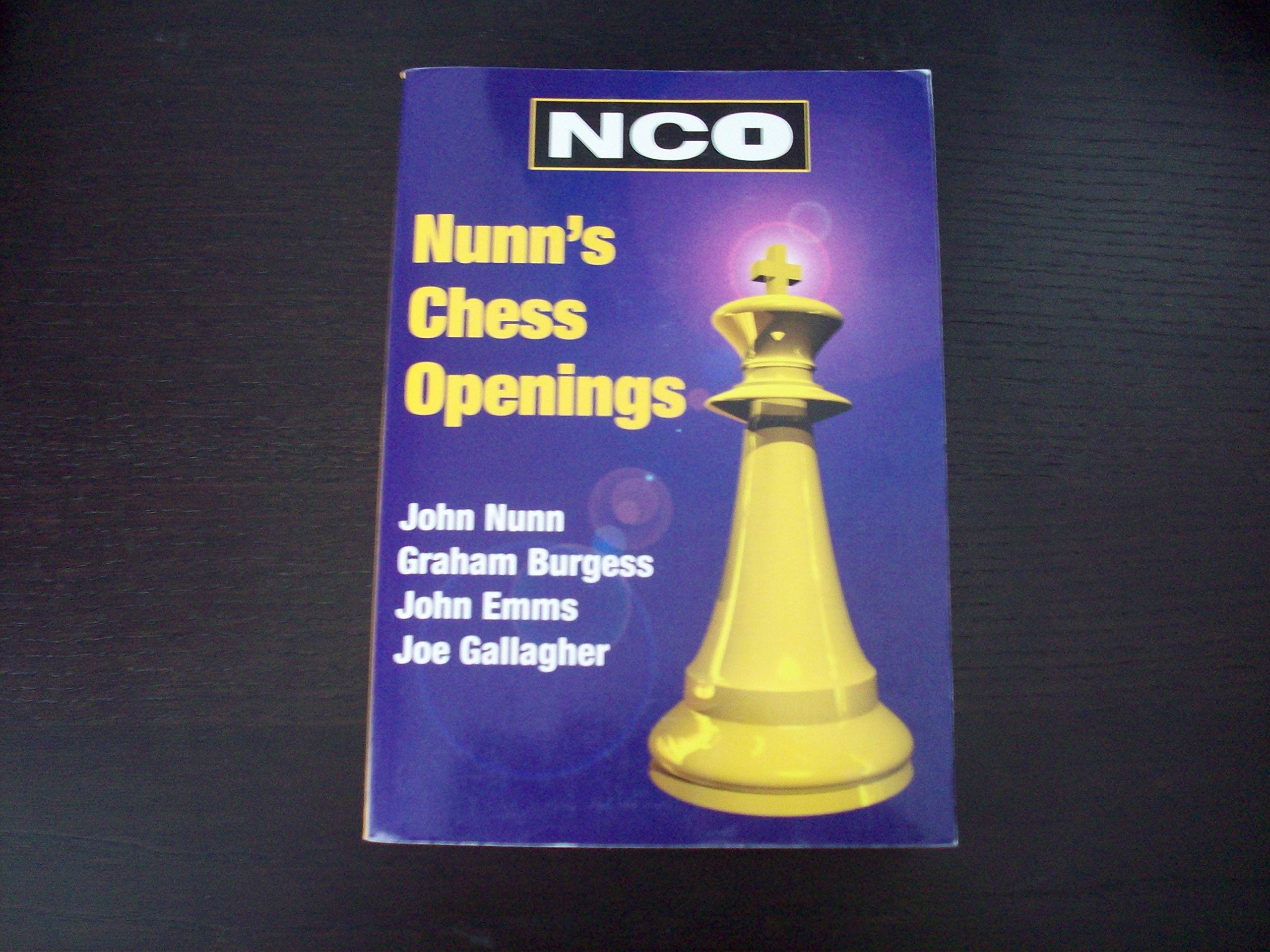 Nunn's Chess Openings (Everyman Chess Series),Used