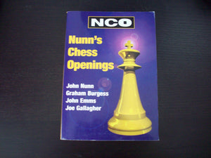 Nunn's Chess Openings (Everyman Chess Series),Used