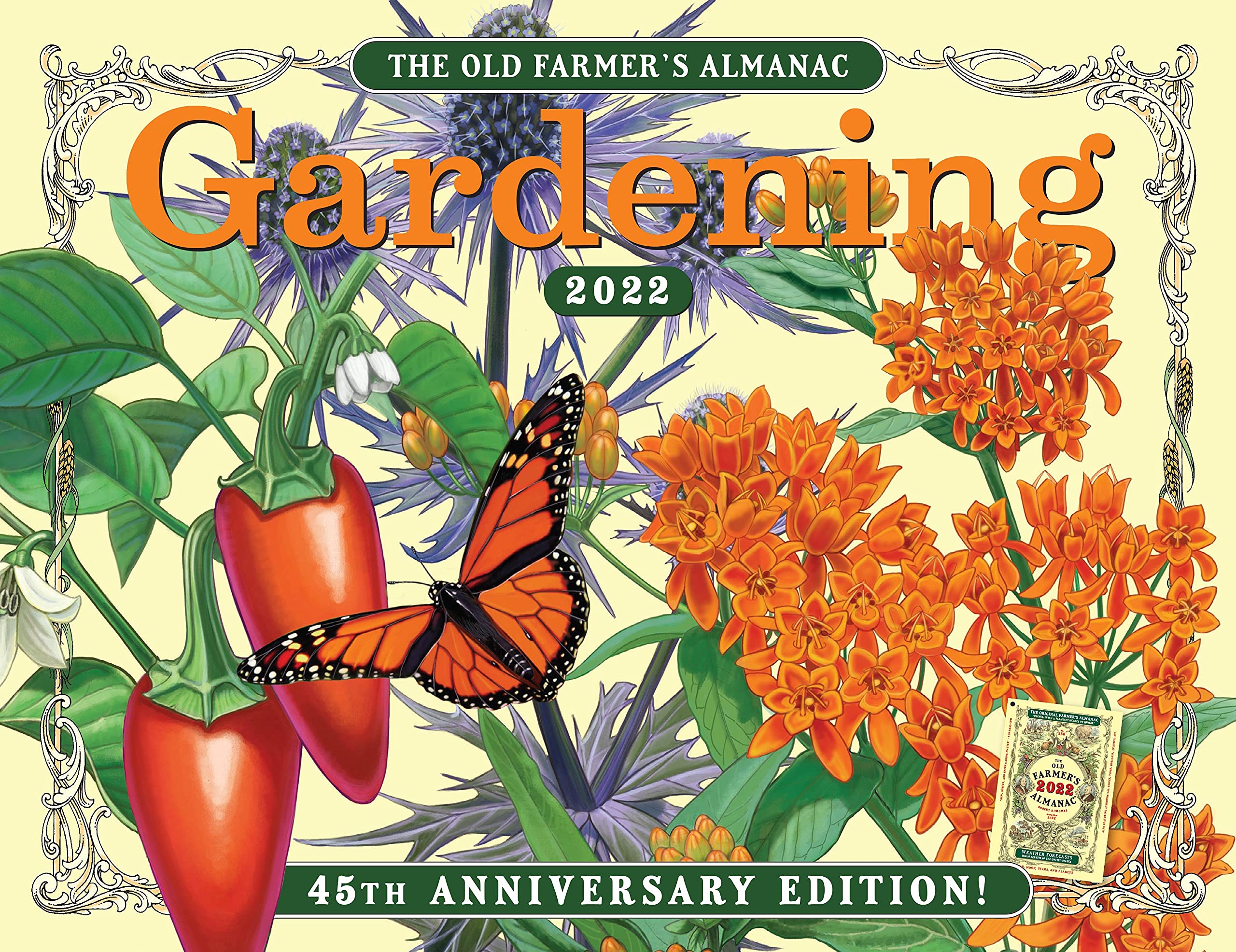 The 2022 Old Farmer's Almanac Gardening Calendar,New