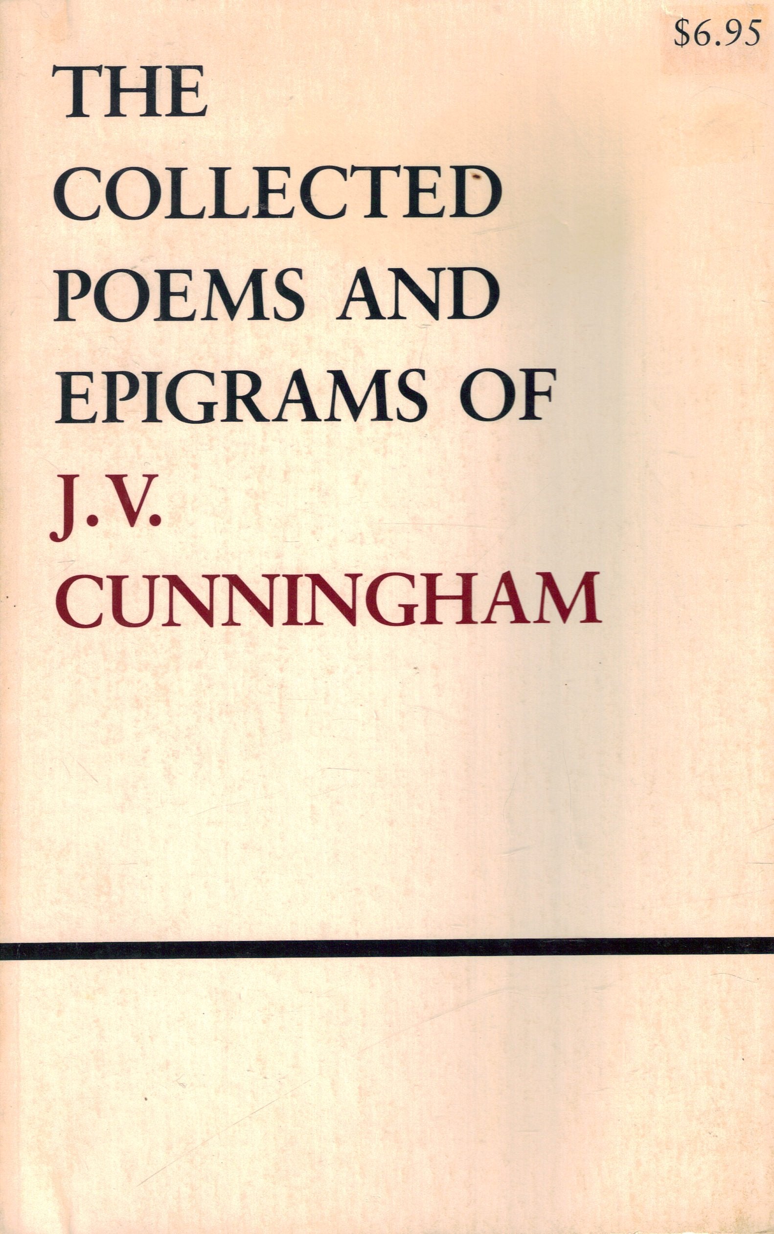 Collected Poems And Epigrams,Used