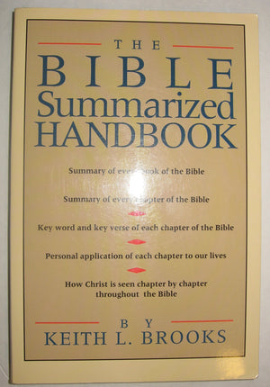 The Bible Summarized Handbook,Used
