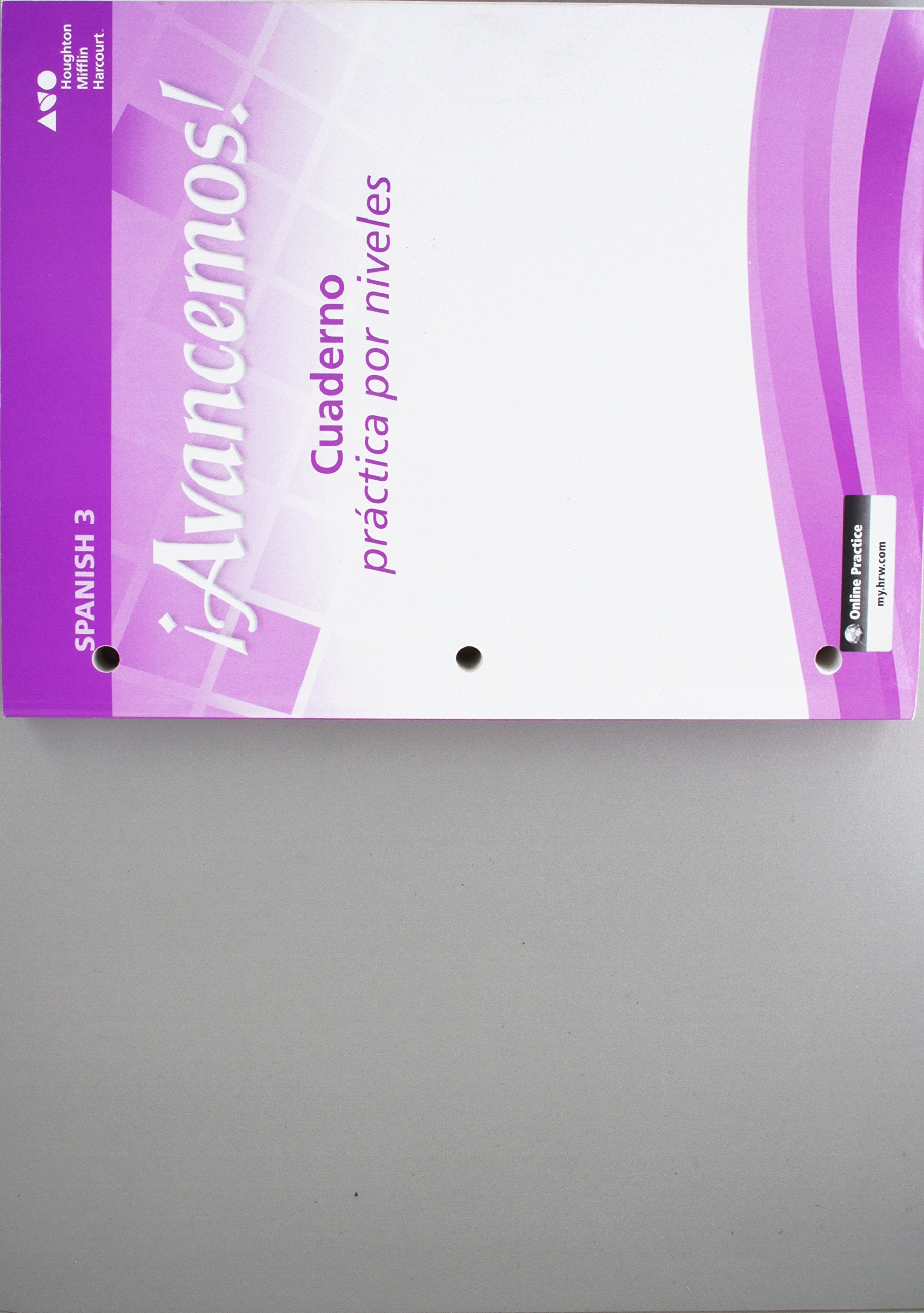 Cuaderno Practica Por Niveles Student Edition Level 3 (Avancemos!) (Spanish Edition),New
