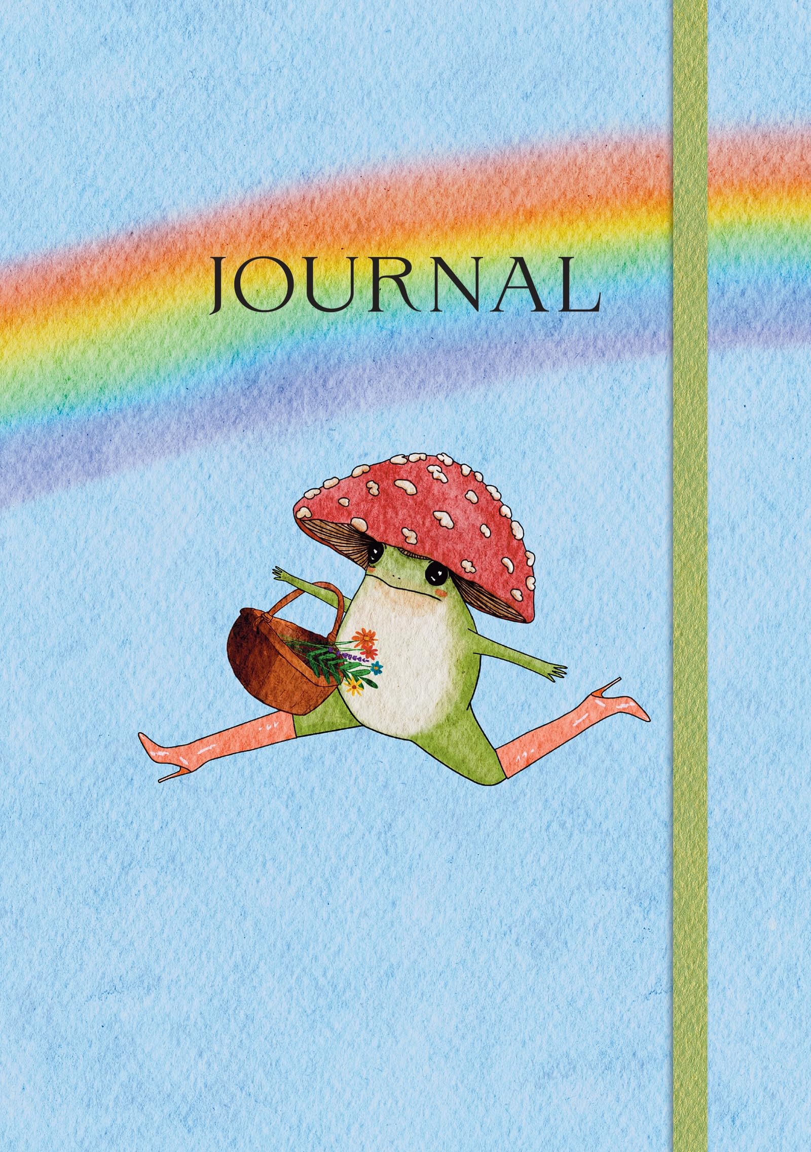 The Little Frog Journal: A Beautiful 160Page Lined Journal Featuring the Internets Beloved Mushroom Frog, from the Artist Maybe