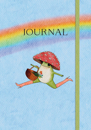 The Little Frog Journal: A Beautiful 160Page Lined Journal Featuring the Internets Beloved Mushroom Frog, from the Artist Maybe