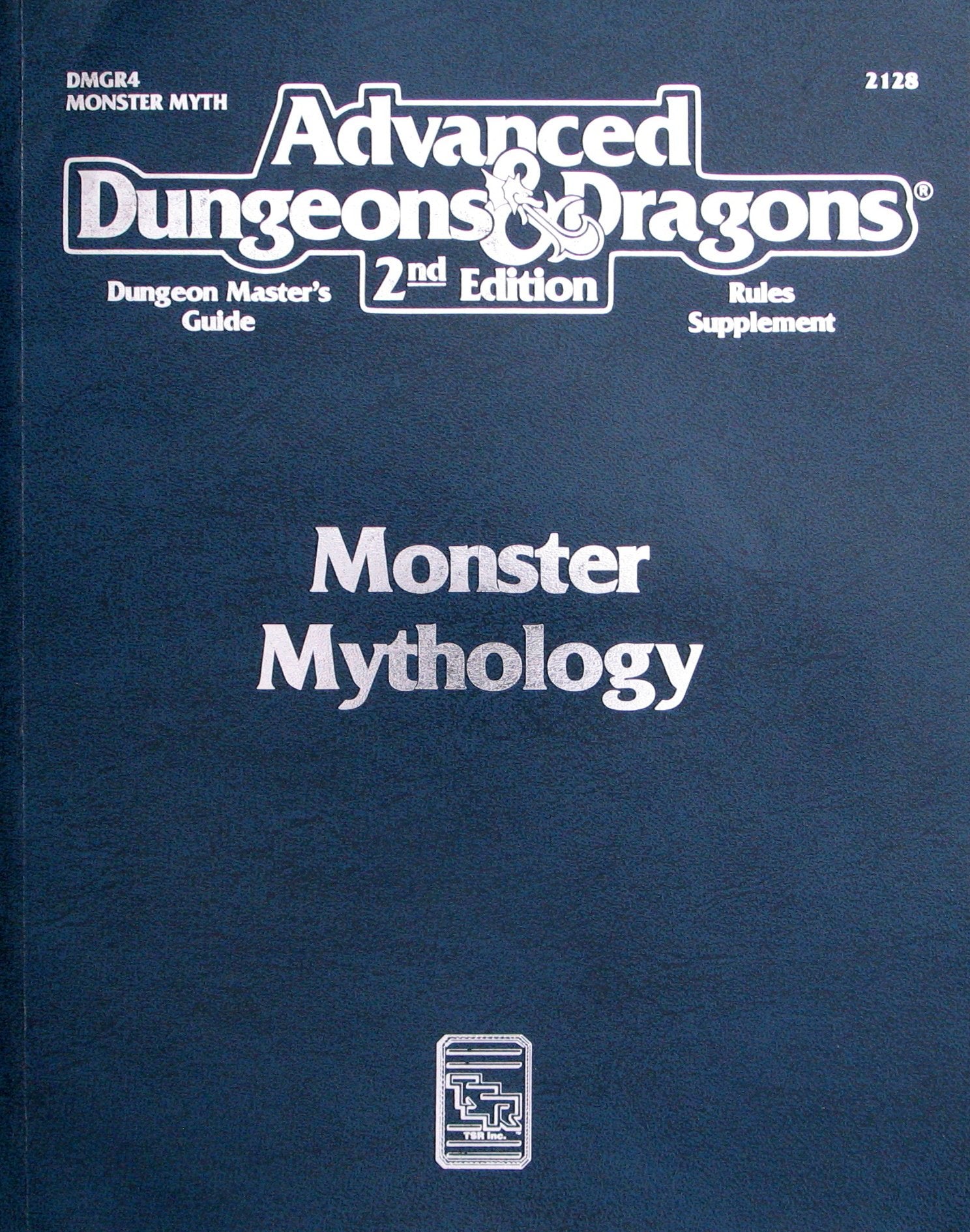 Monster Mythology (Advanced Dungeons & Dragons: Dungeon Master'S Guide Rules Supplement/2128/Dm5R4)