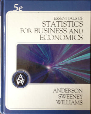 Essentials of Statistics for Business and Economics (with CDROM) (Available Titles CengageNOW),New