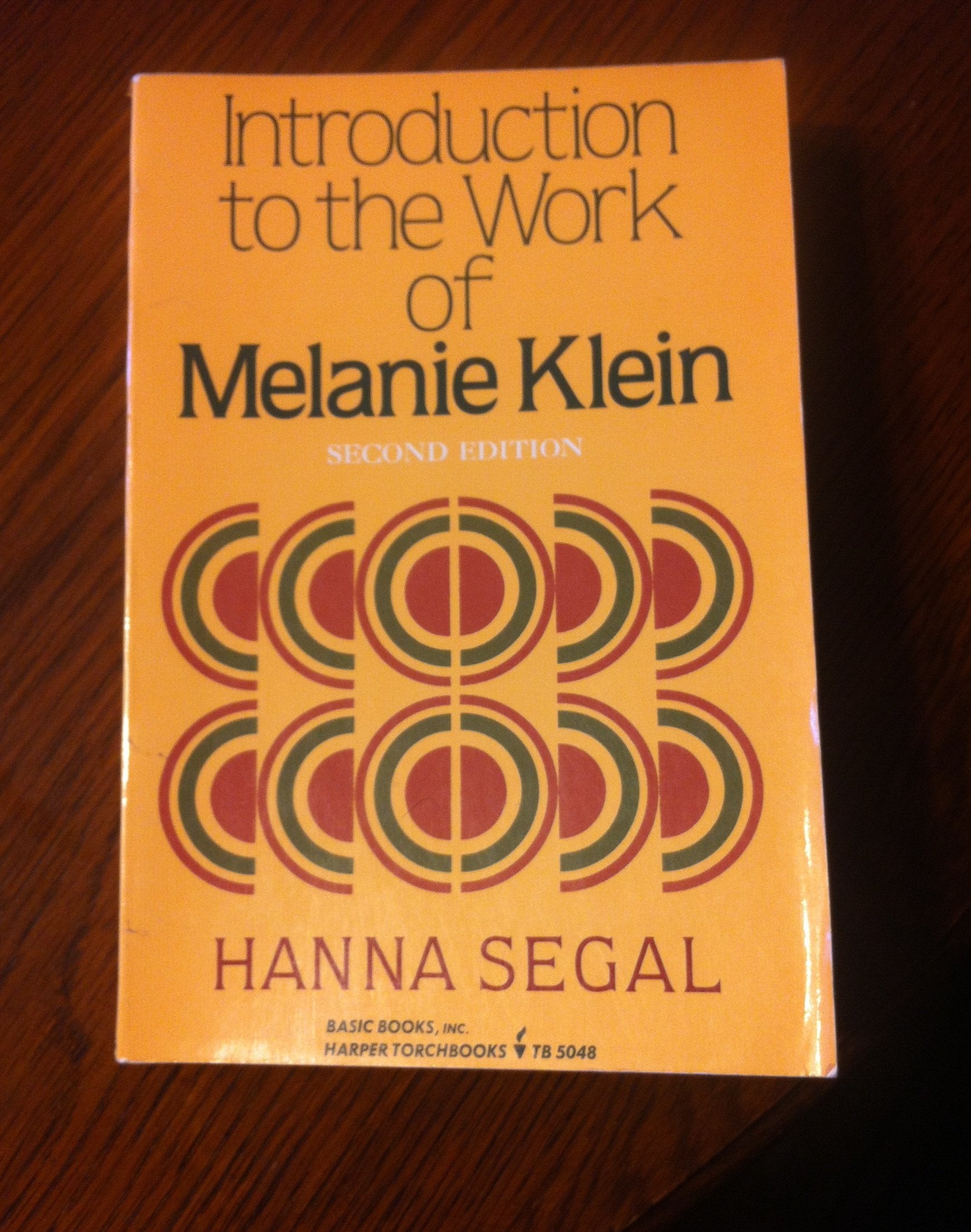 Introduction To The Work Of Melanie Klein,Used
