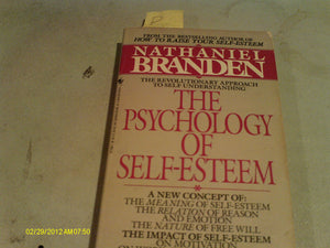 The Psychology Of Selfesteem,Used