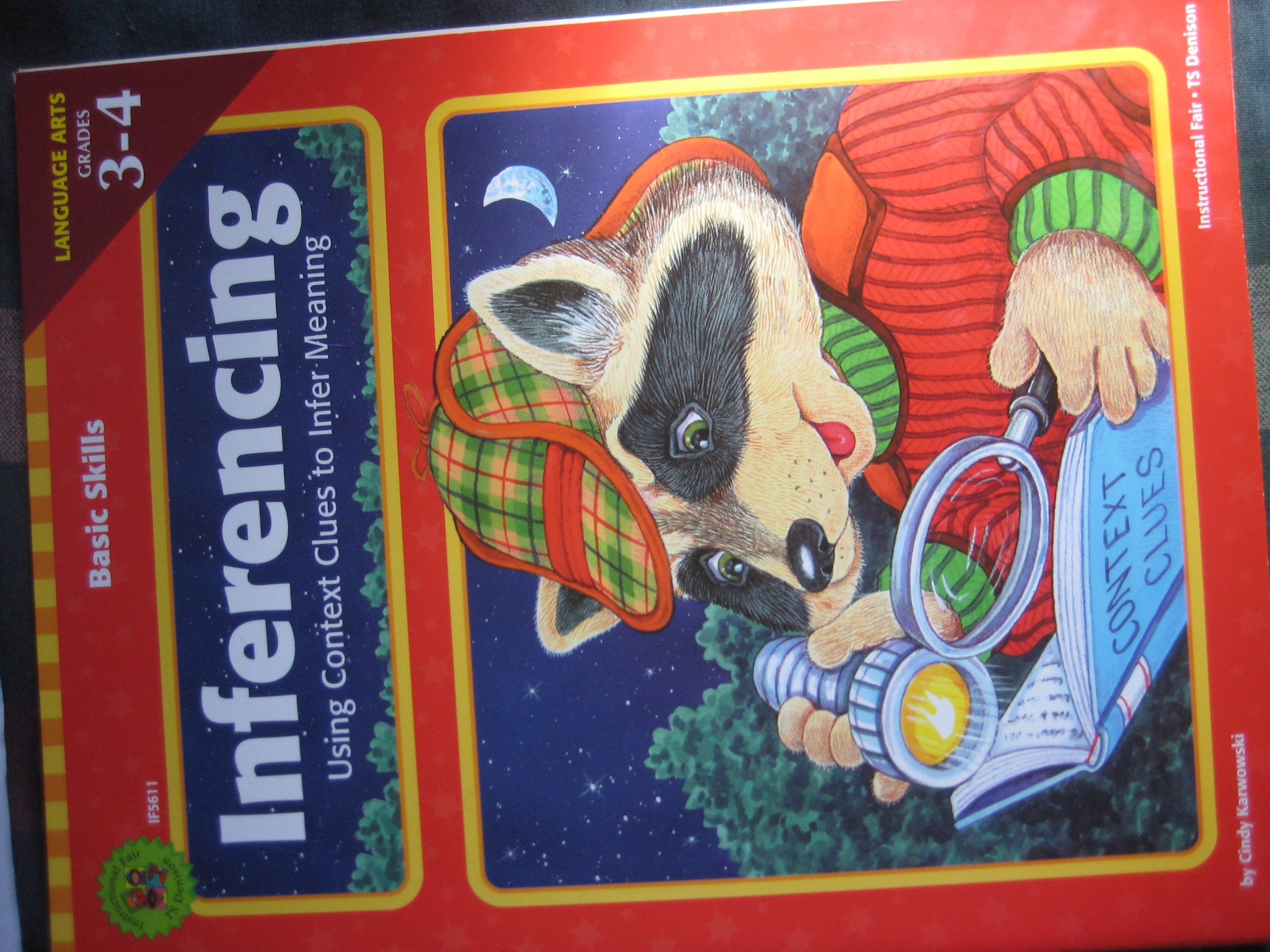 Inferencing, Grades 3  4 (Basic Skills),Used