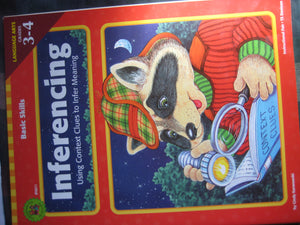 Inferencing, Grades 3  4 (Basic Skills),Used