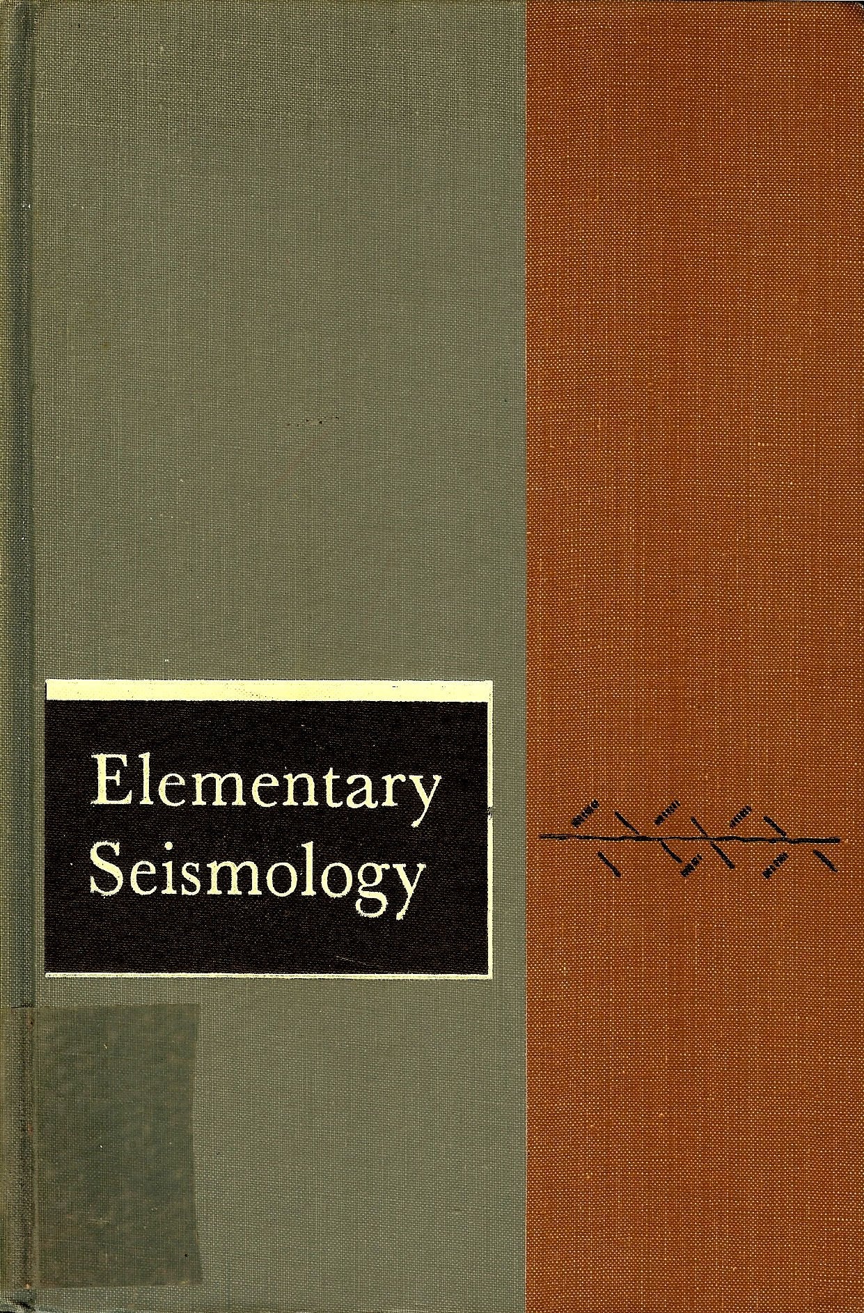 Elementary Seismology,Used