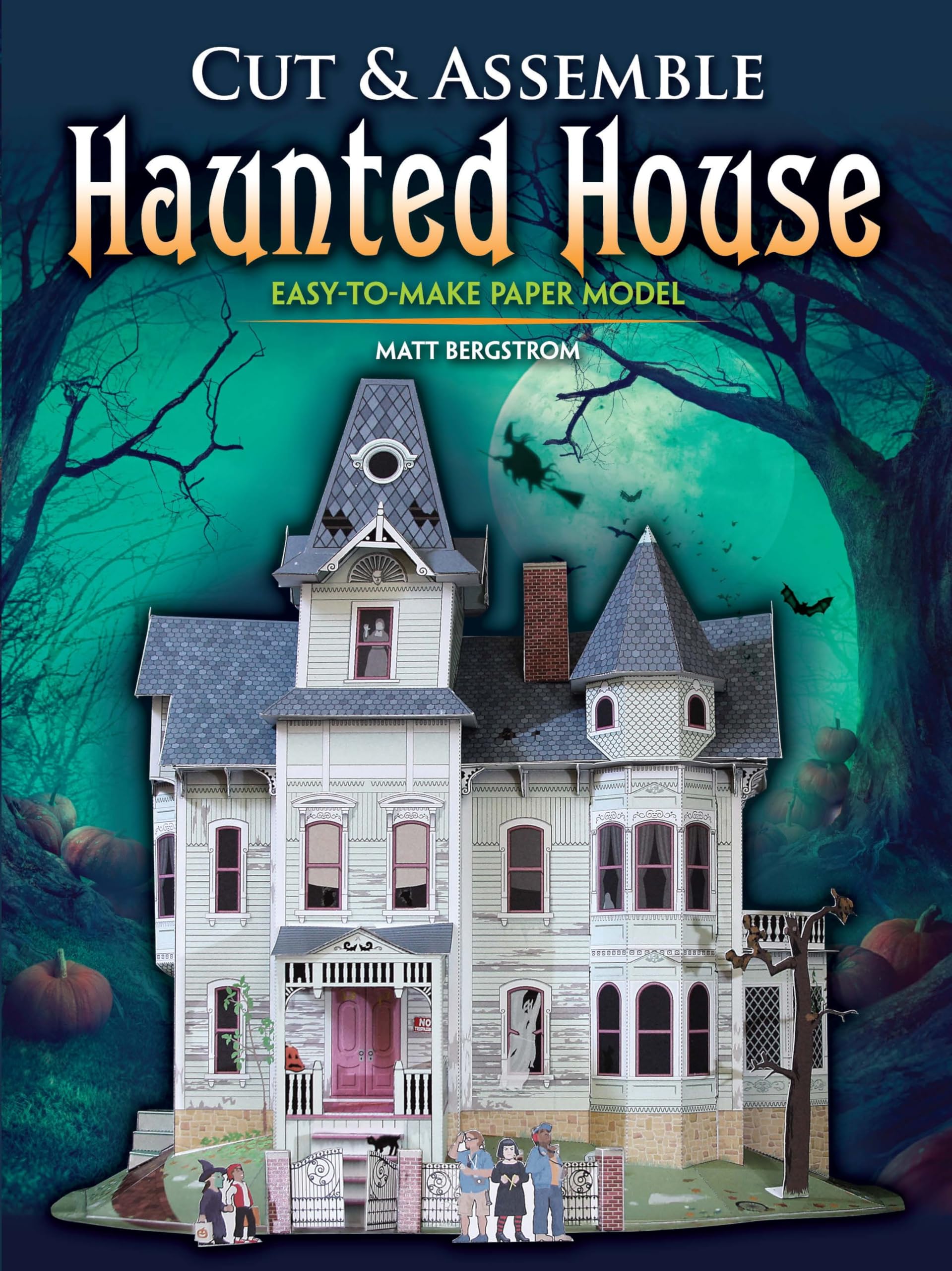 Cut & Assemble Haunted House: EasytoMake Paper Model,New