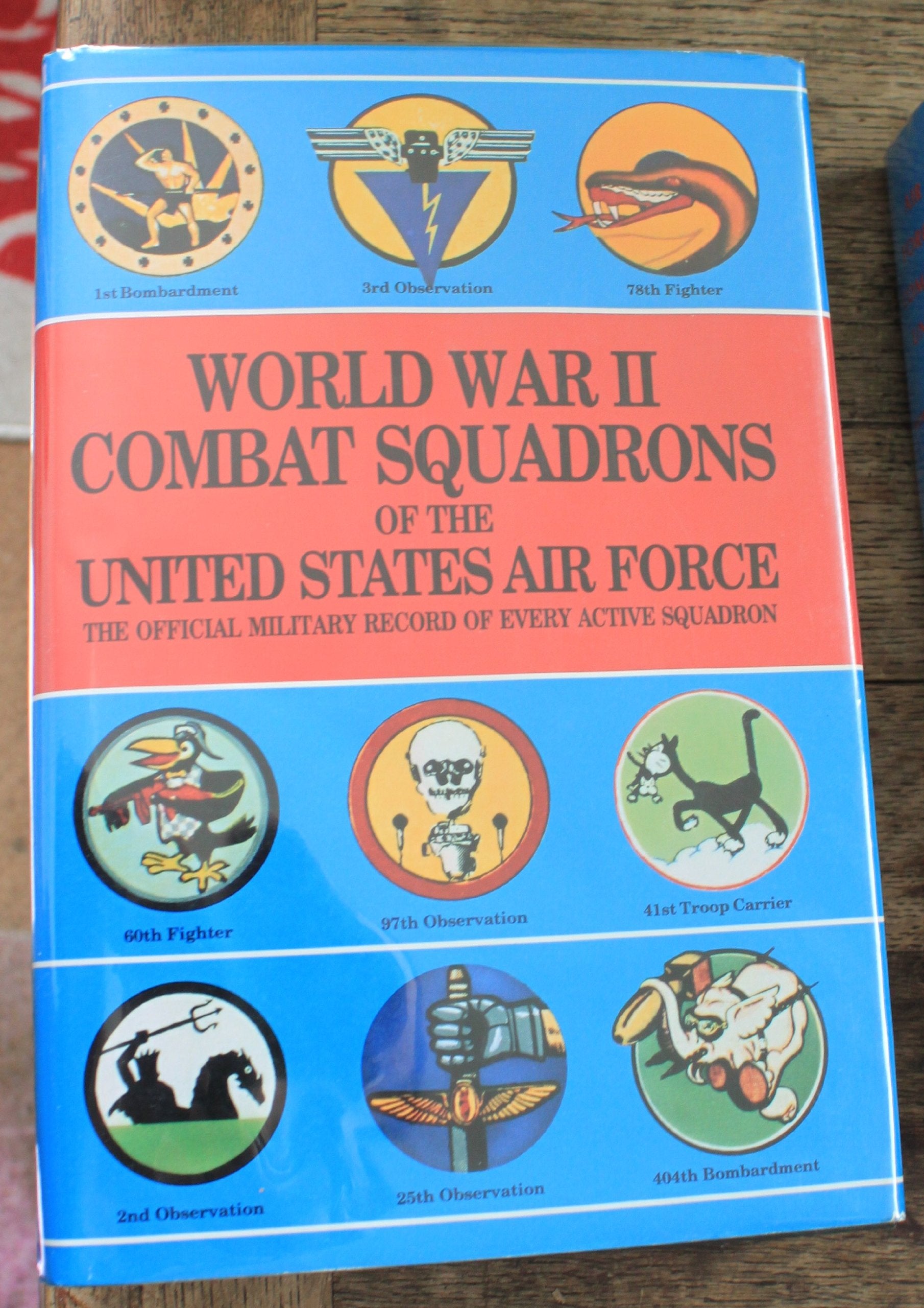 World War II Combat Squadrons of the United States Air Force: The Official Military Record of Every Active Squadron (Air Force C,Used