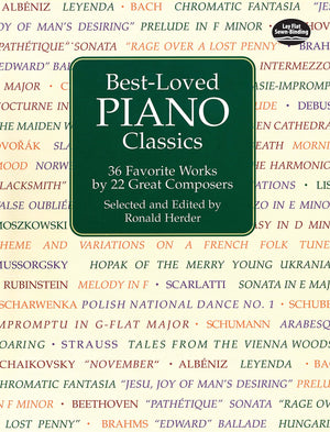Bestloved Piano Classics: 36 Favorite Works By 22 Great Composers (Dover Music For Piano)-used