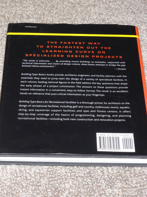 Building Type Basics For Recreational Facilities,New