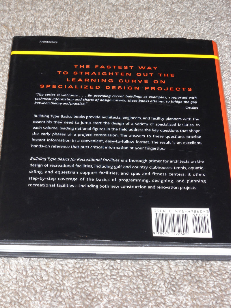 Building Type Basics For Recreational Facilities,New
