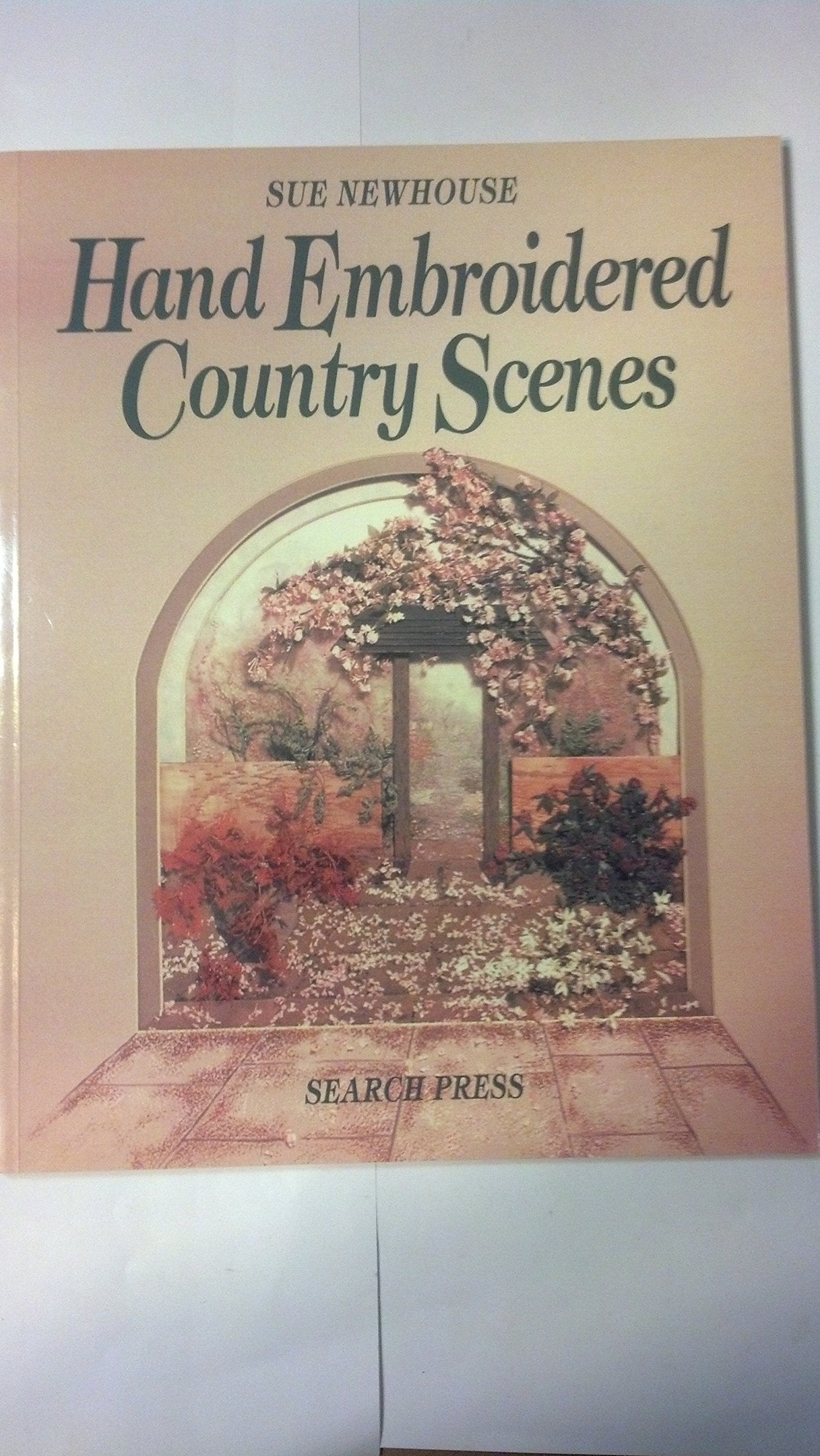 Hand Embroidered Country Scenes,New