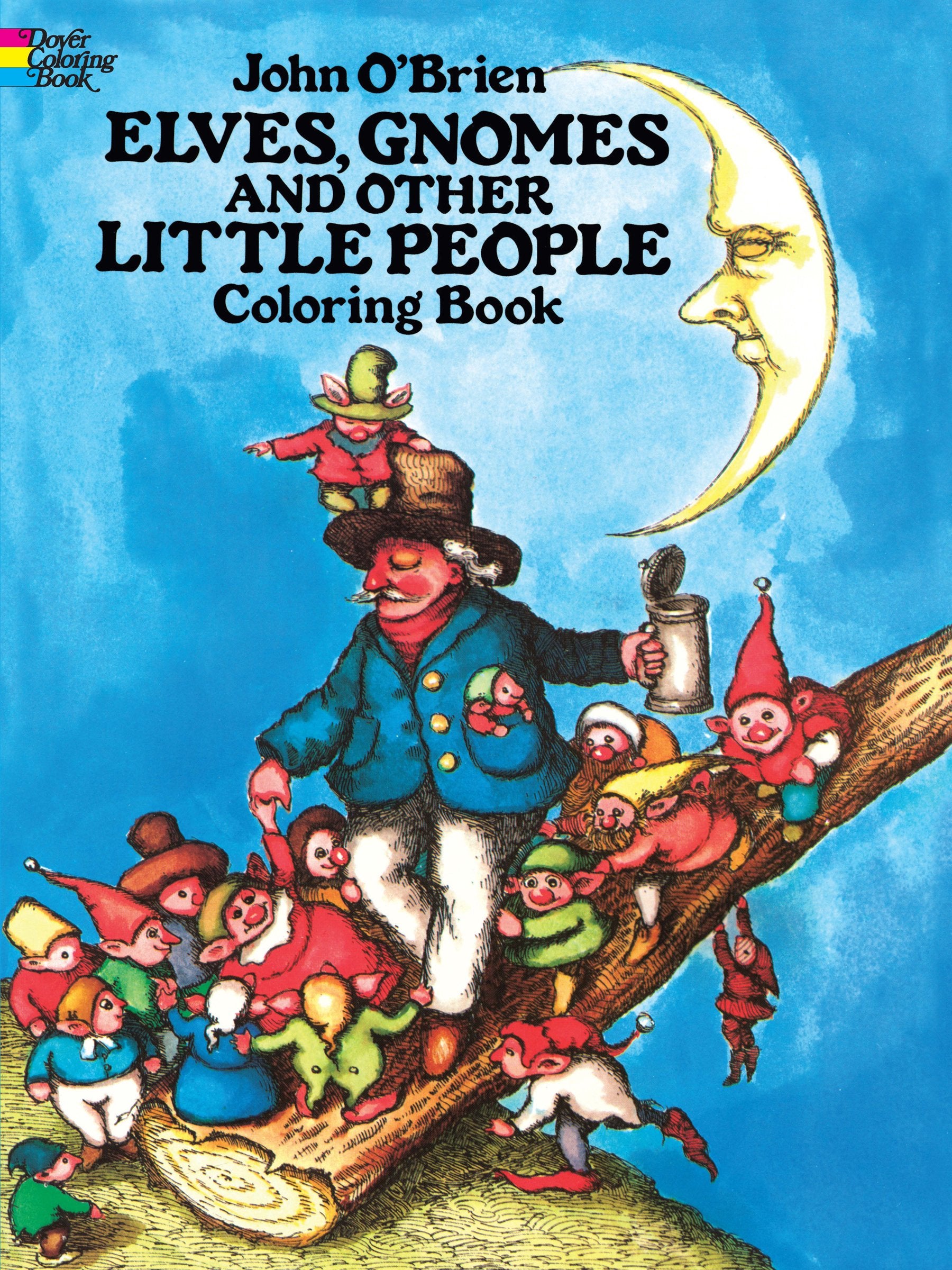 Elves, Gnomes, and Other Little People Coloring Book (Dover Fantasy Coloring Books),Used
