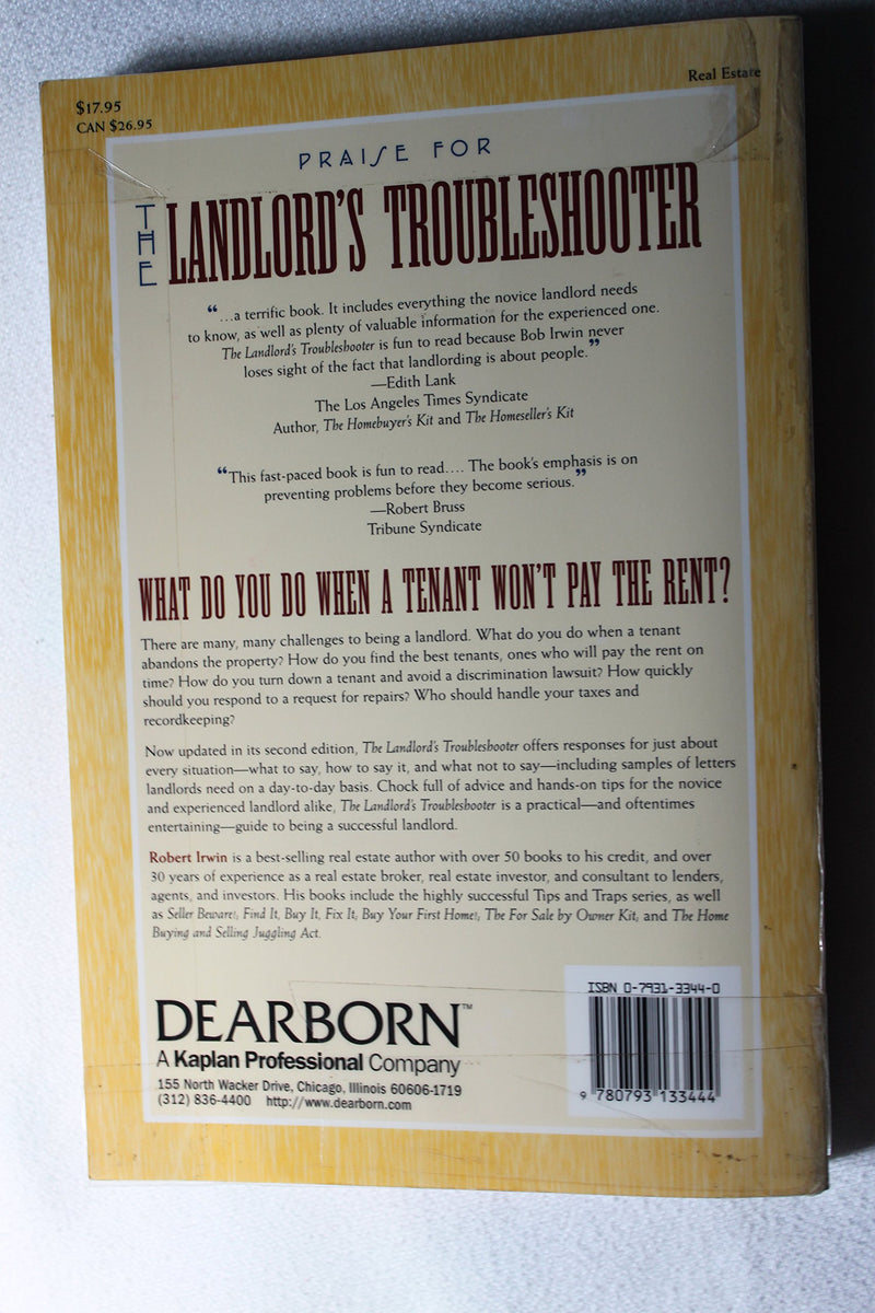 The Landlord's Troubleshooter,Used