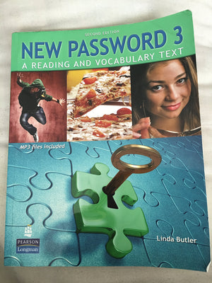 New Password 3: A Reading And Vocabulary Text, 2Nd Edition (Book & Cdrom),New