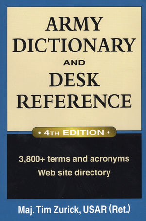 Army Dictionary And Desk Reference (Army Dictionary & Desk Reference),Used