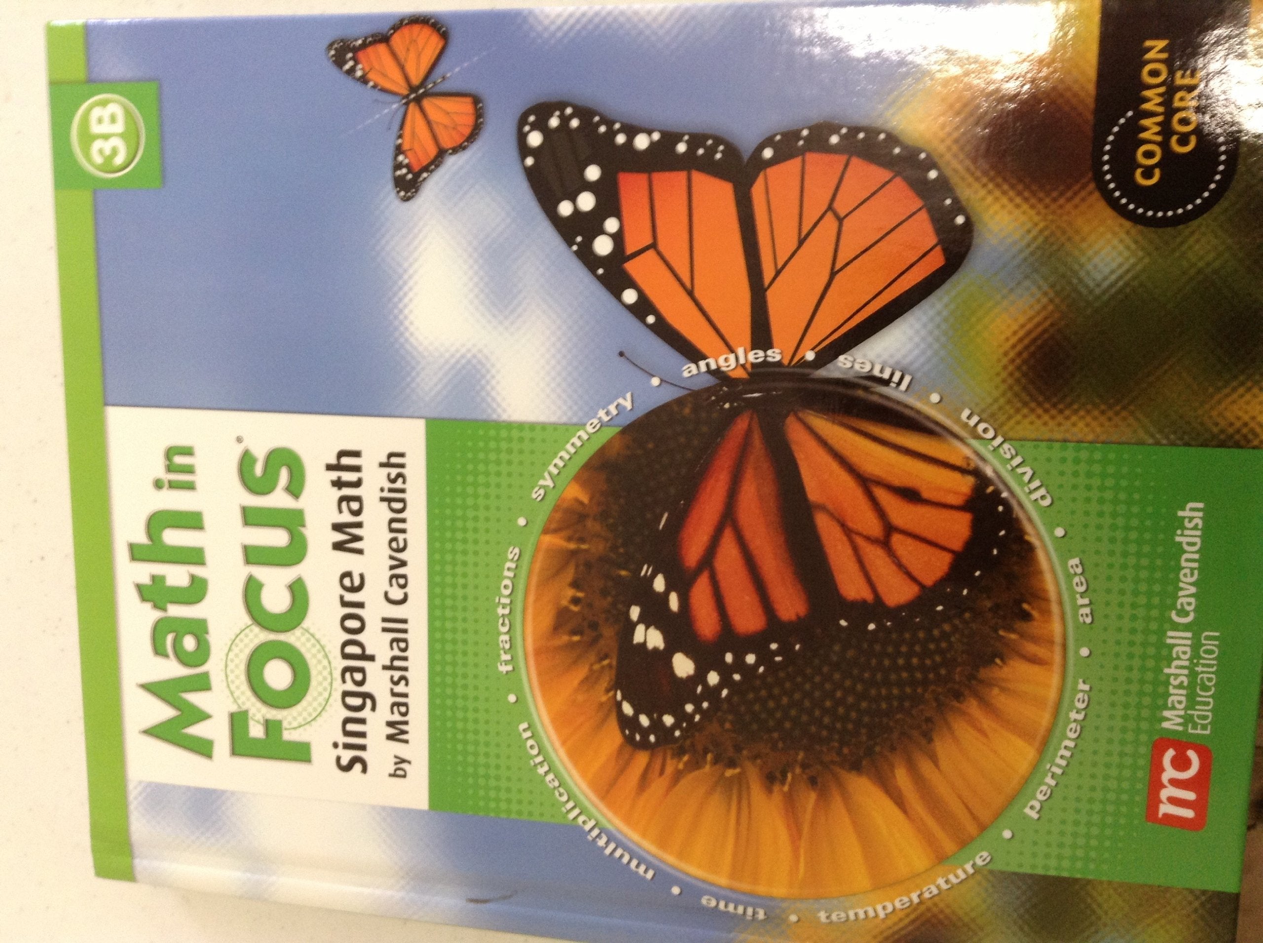 Math In Focus: Singapore Math, 3B Student Edition-used
