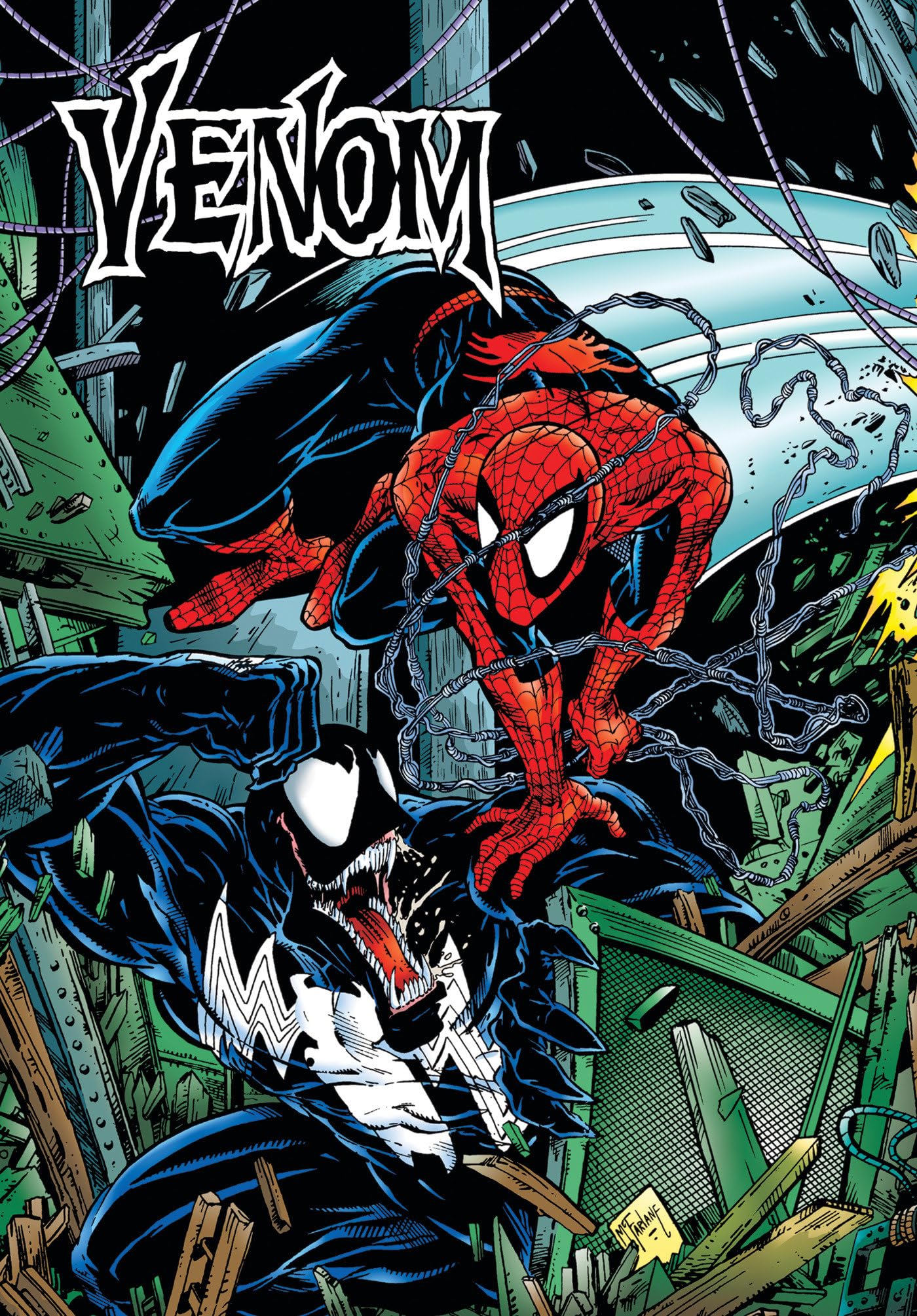 VENOM BY MICHELINIE & MCFARLANE GALLERY EDITION,Used