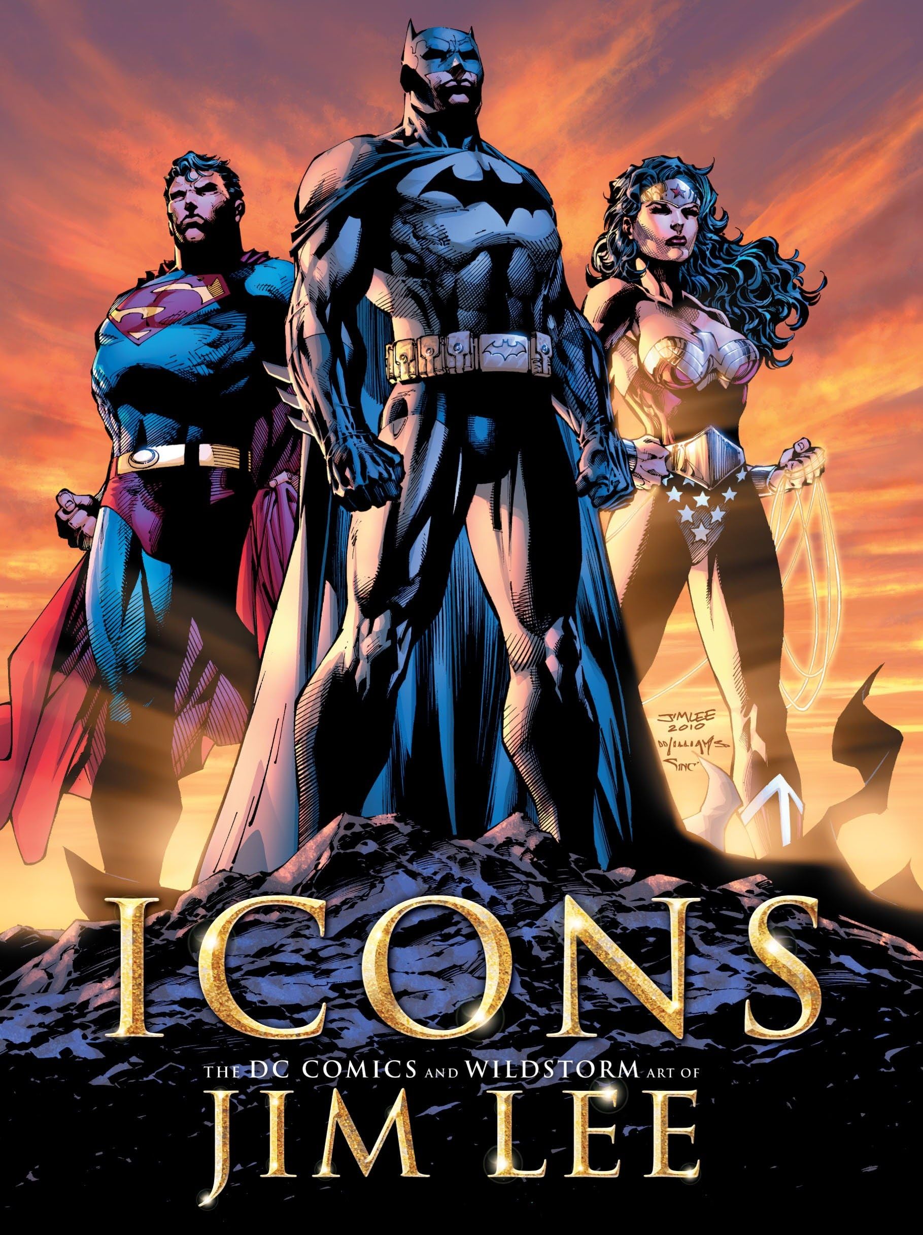 Icons: The DC Comics and Wildstorm Art of Jim Lee,Used