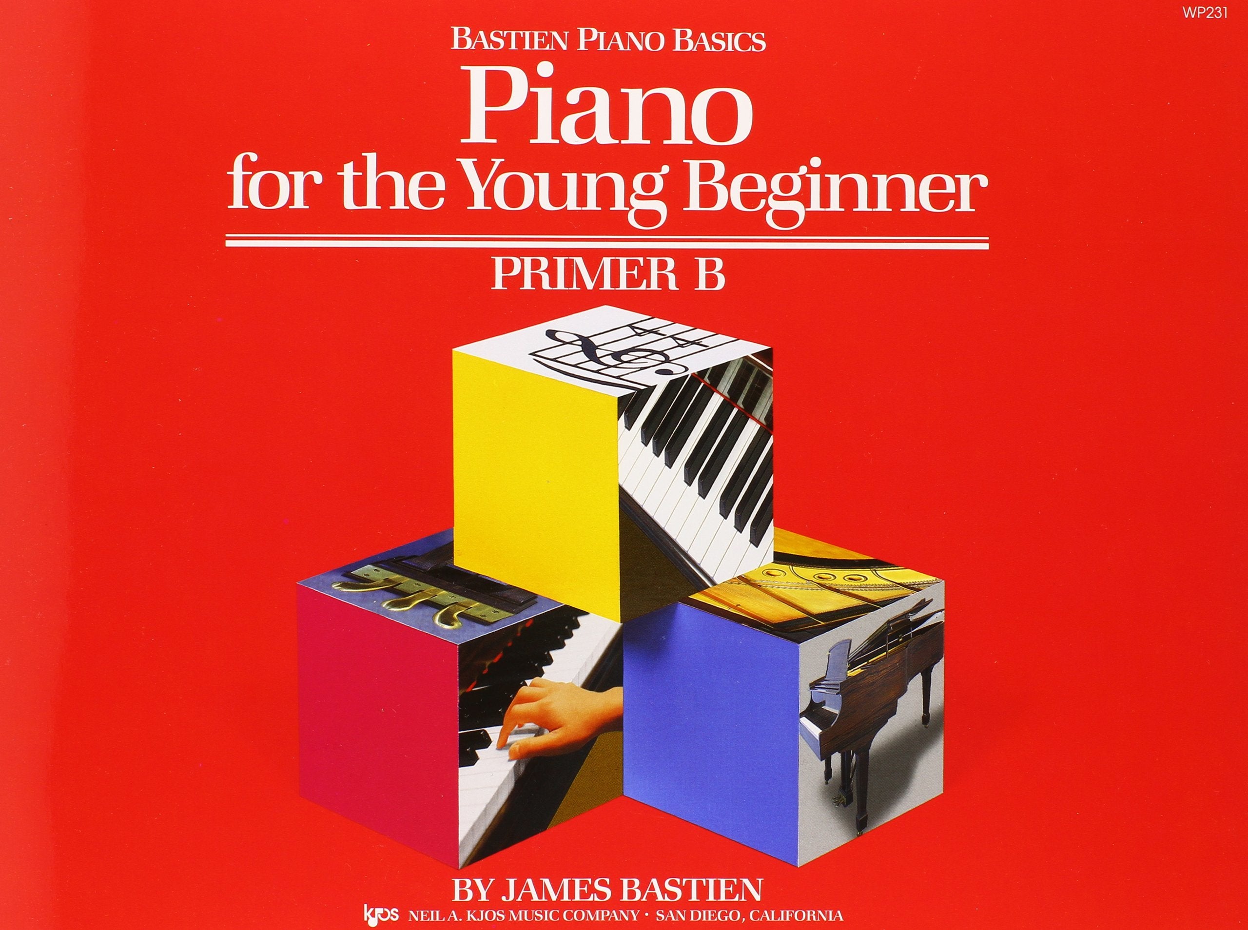 Piano for the Young Beginner: Primer B (Bastien Piano Basics),Used