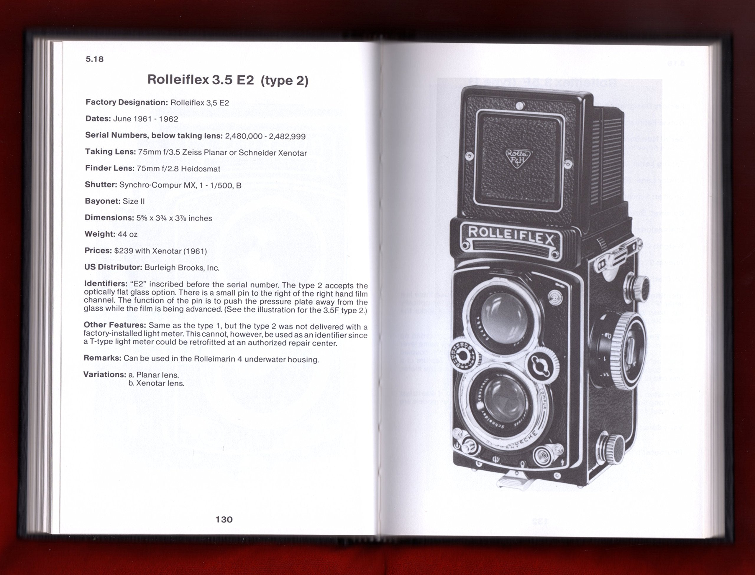 Collector's Guide to Rollei Cameras,New