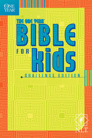 The One Year Bible for Kids, Challenge Edition NLT (Tyndale Kids),Used