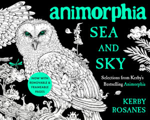 Animorphia Sea and Sky: Selections from Kerby's Bestselling Animorphia,Used