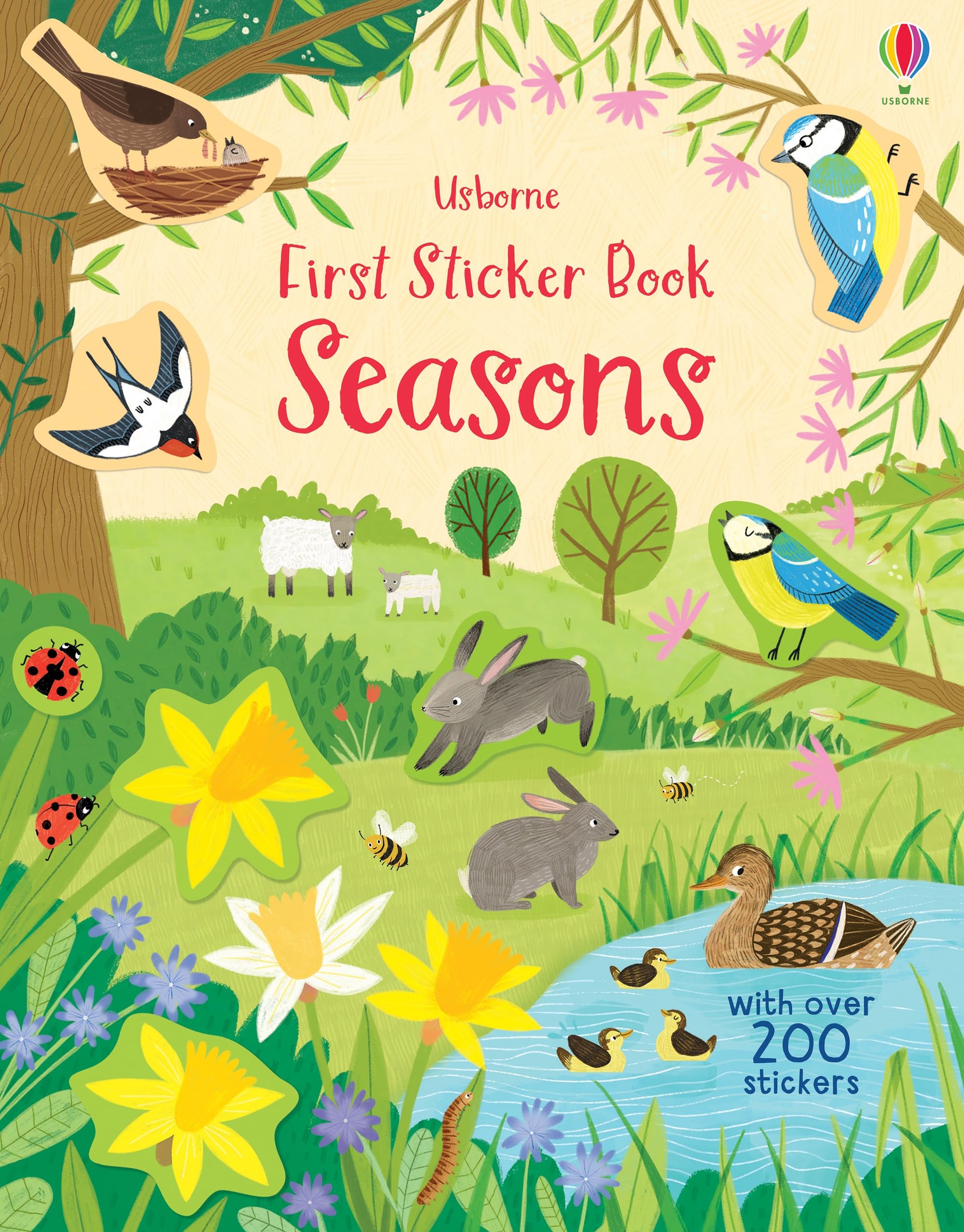 First Sticker Book Seasons,New
