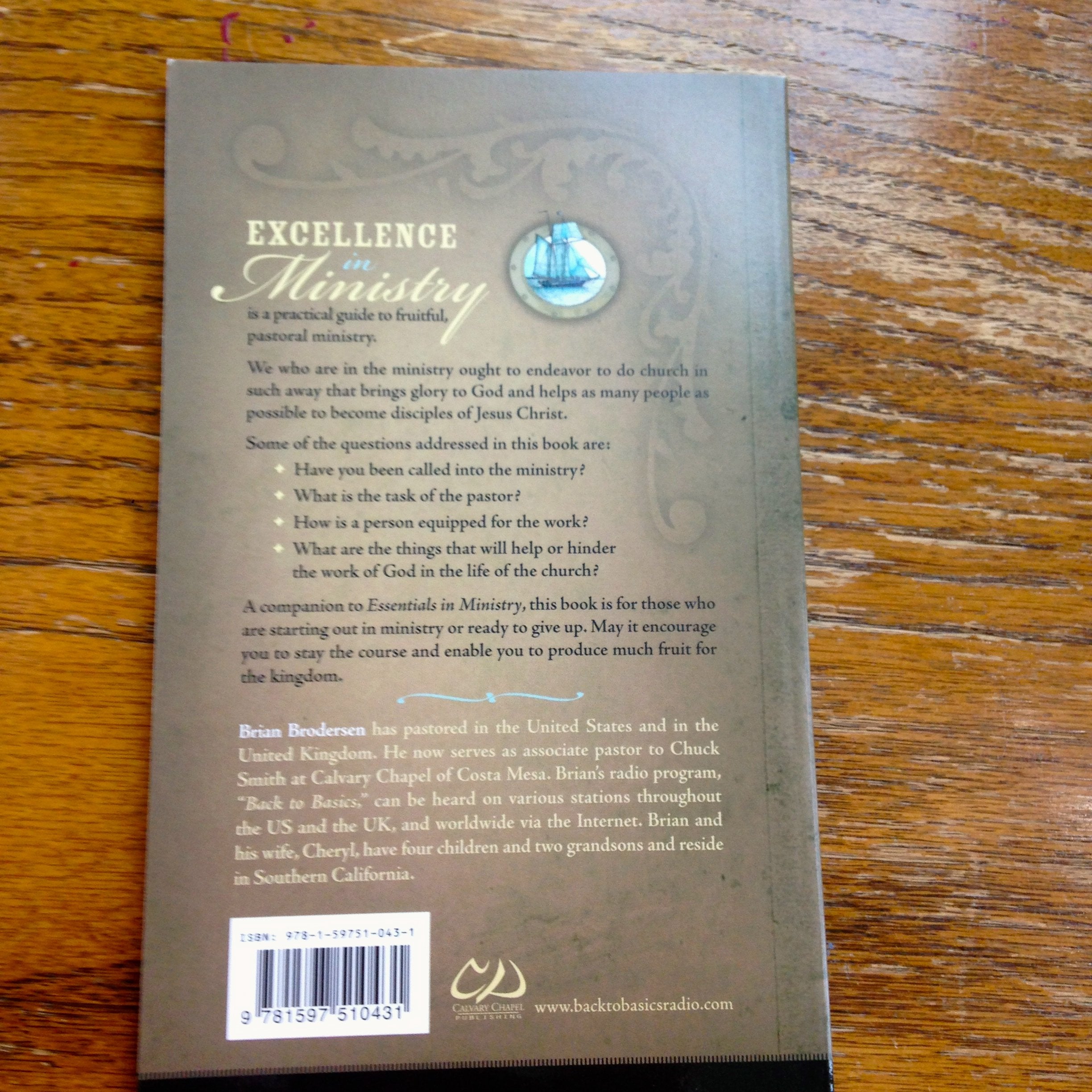 Excellence In Ministry,Used