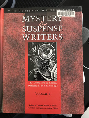 Mystery and Suspense Writers: The Literature of Crime, Detection, and Espionage: 002 (The Scribner Writers Series),Used
