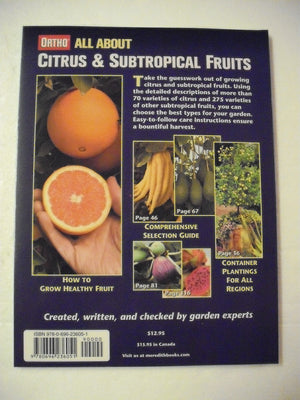 All About Citrus and Subtropical Fruits,New
