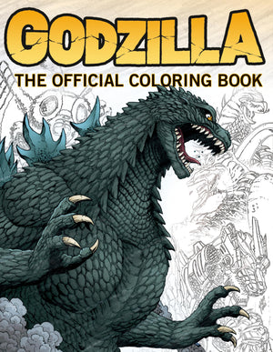 Godzilla: The Official Coloring Book,Used