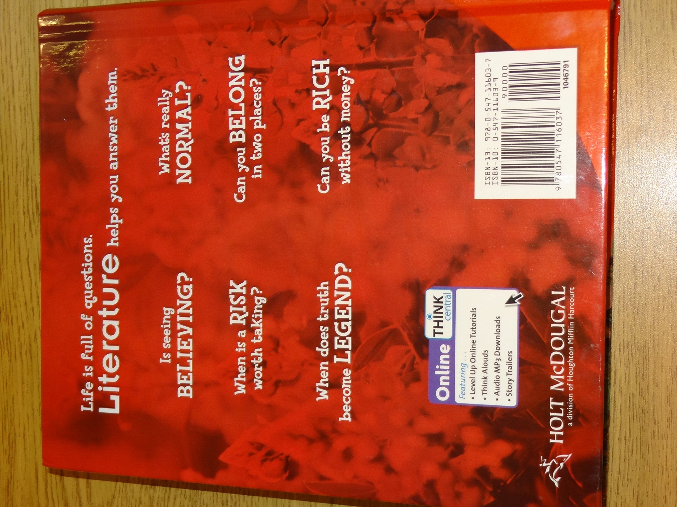 Holt McDougal Literature Texas: Student Edition Grade 08 2010,New