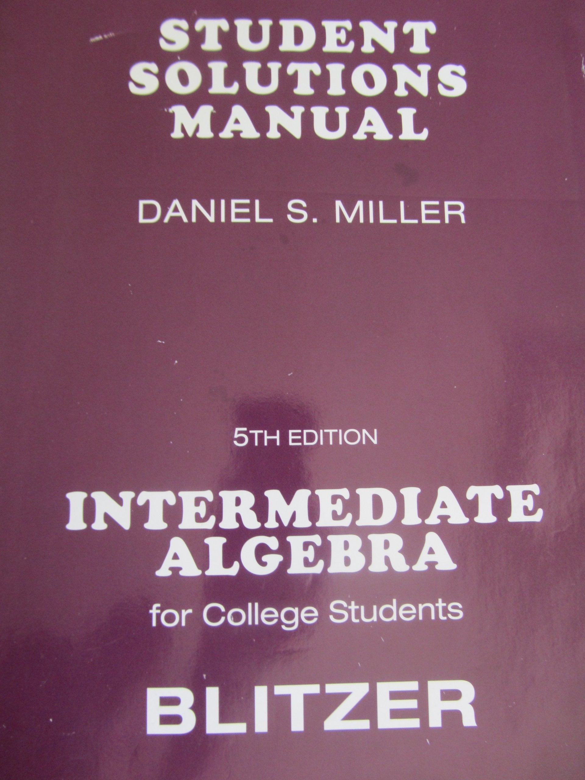 Student Solutions Manual,Used