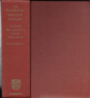 The Cambridge Ancient History, Vol. 10: The Augustan Empire, 43 Bcad 69 (Volume 10)