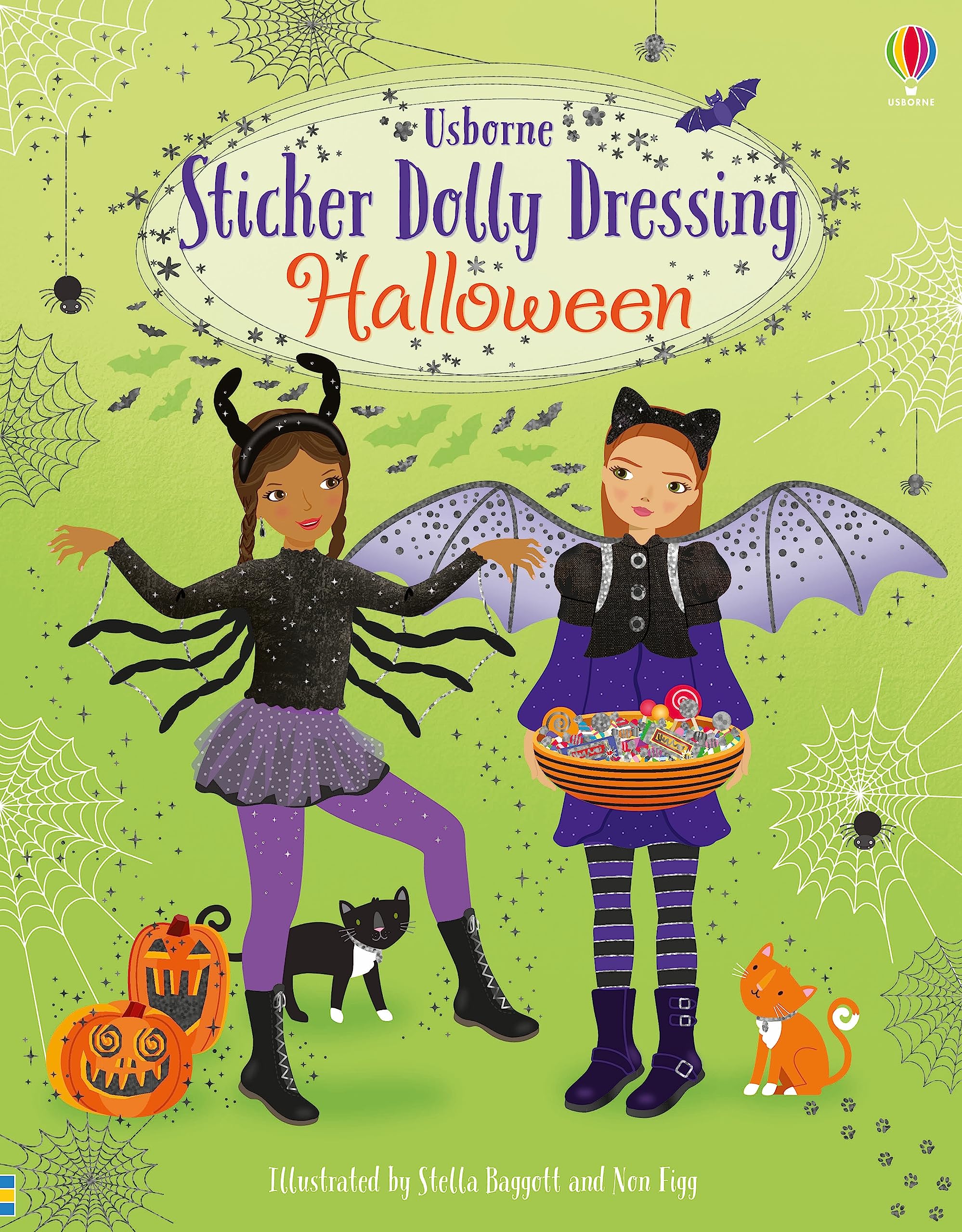 Sticker Dolly Dressing Halloween: A Halloween Book For Kids,Used
