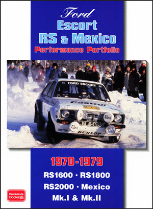 Ford Escort RS & Mexico Performance Portfolio 19701979,Used