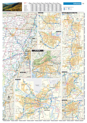 Rand Mcnally 2025 Road Atlas,Used