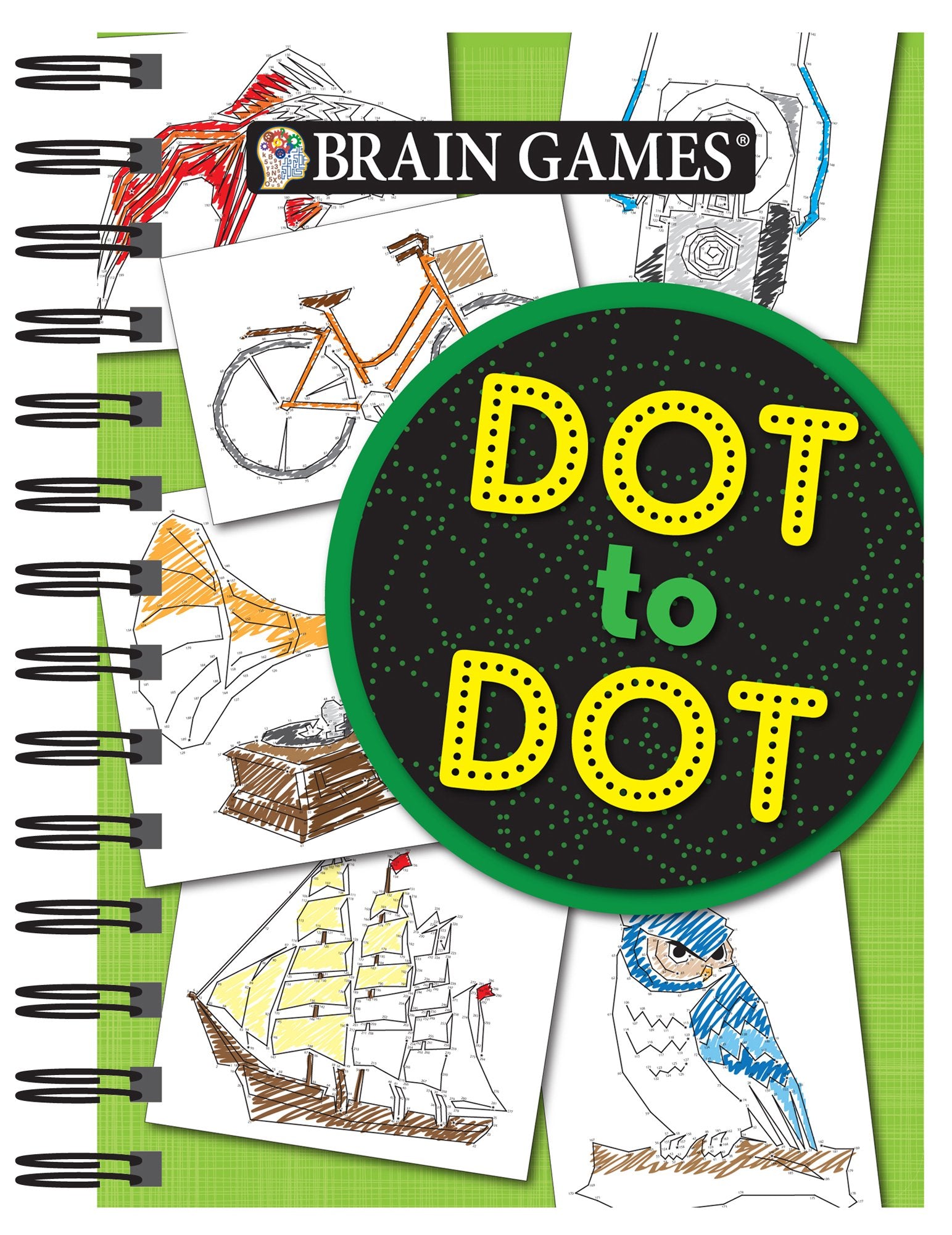 Brain Games  To Go  Dot to Dot,Used