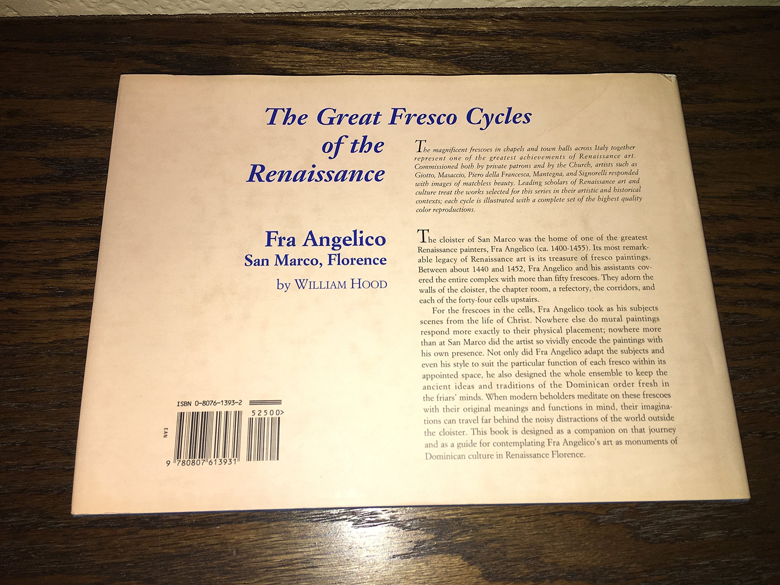 Fra Angelico: San Marco, Florence (The Great Fresco Cycles of the Renaissance),Used