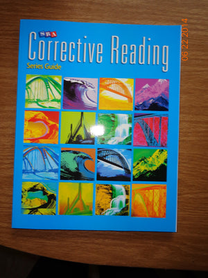 Corrective Reading, Series Guide (CORRECTIVE READING DECODING SERIES),New