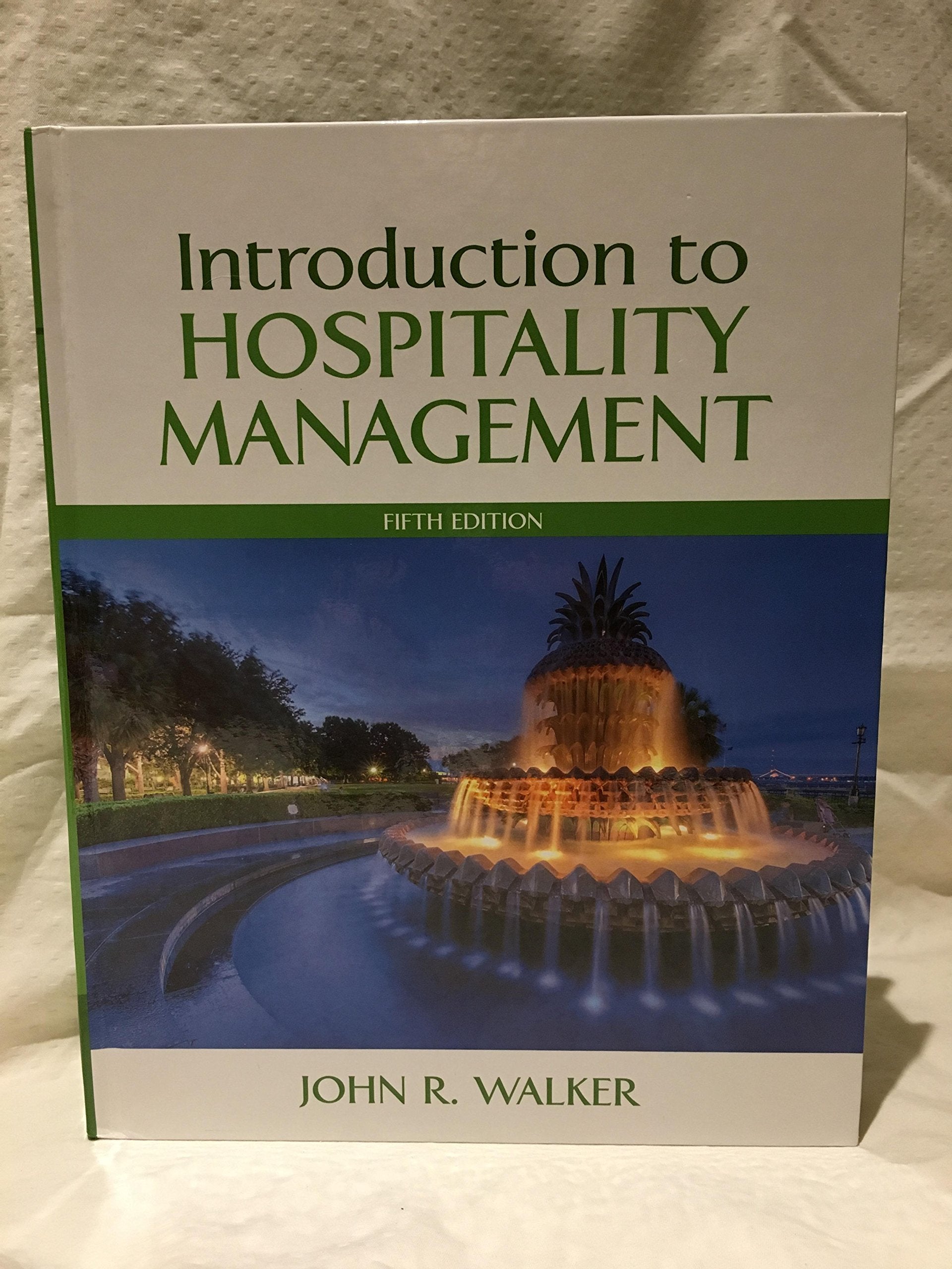 Introduction To Hospitality Management